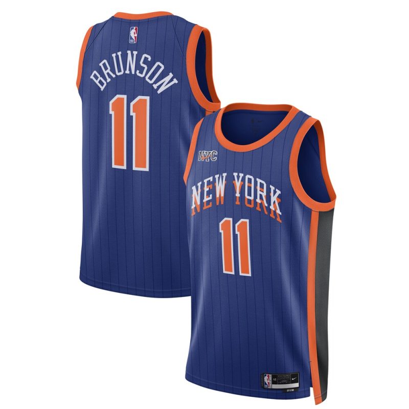 Jalen Brunson New York Knicks Nike Unisex 2023/24 Swingman Jersey