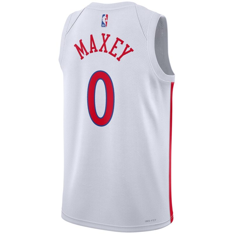 Tyrese Maxey Philadelphia 76ers Nike Unisex 2022/23 Swingman Jersey ...