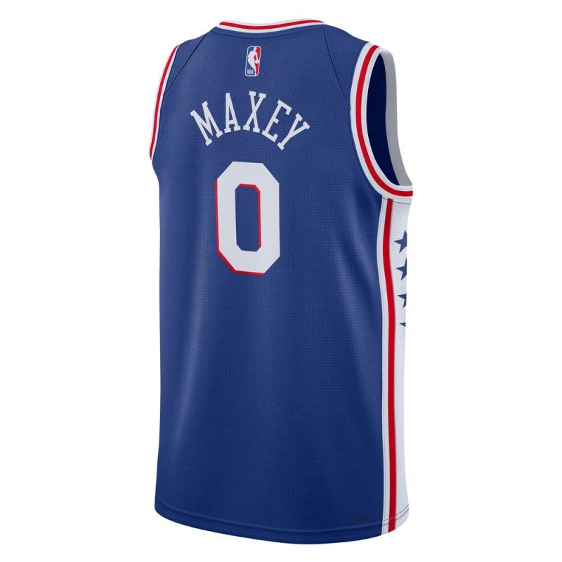 Tyrese Maxey Philadelphia 76ers Nike Unisex Swingman Jersey – Icon ...